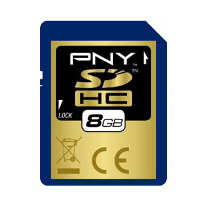 8GB Premium SD Card (SDHC) - Class 4