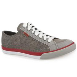 Pointer Male Pointer Seeker Iii Suede Upper Fashion Trainers in Grey