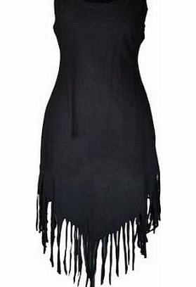 Poizen Industries Raven Dress Ladies Poizen Industries Alternative Emo Punk Goth Osiris Fashion - Uk 12 (M) - Black