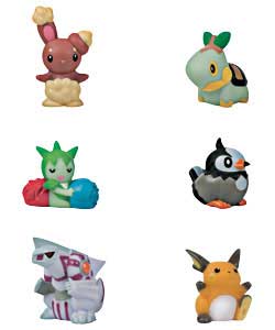 Pokemon 6 in 1 Collectible Figure Set Assortment