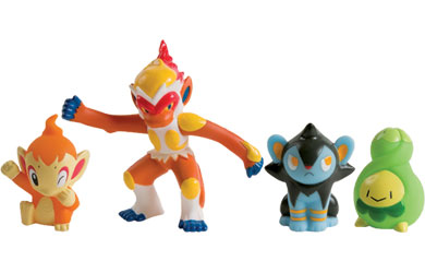 pokemon Diamond and Pearl - 4 Figure Set K