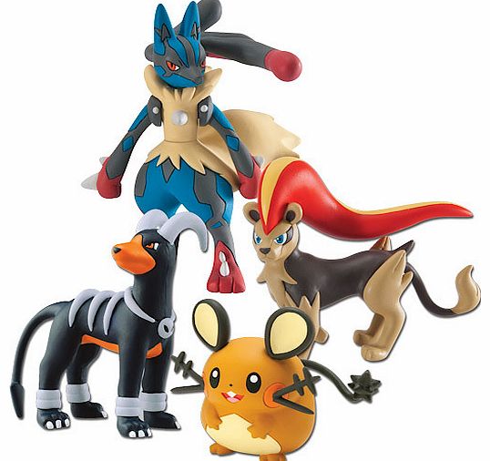 XY 4 Figure Gift Pack - Mega Lucario &