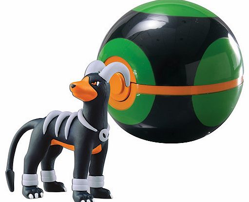 Pokemon XY Clip n Carry Poke Ball - Houndoom &