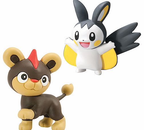 XY Double Figure Pack - Litleo vs Emolga