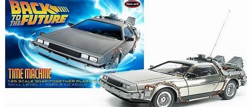 Polar Lights Back to The Future Time Machine Model Kit 1:25 Scale