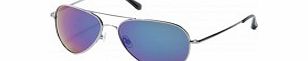 Polaroid Silver Green P4139 Sunglasses