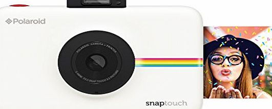Polaroid Snap Touch Instant Print Digital Camera With LCD Display (White) with Zink Zero Ink Printing Technology