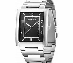 Police Mens Dignity Silver Steel Bracelet Watch