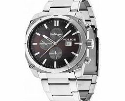 Police Mens Milano Silver Steel Bracelet Watch