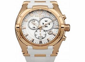 Police Mens White Raptor Chronograph Watch