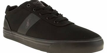 mens polo ralph lauren black hanford shoes