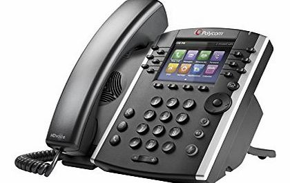 Polycom VVX400 HD Voice Media Telephone - Black