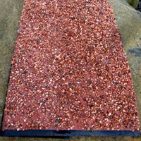 Stone Faced Pond Liner Terracotta 1.2