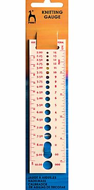 Pony Knitting Pin Gauge