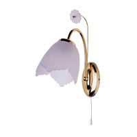 Poole Lucinda Brass Effect Wall Light 1X40W