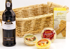 Port and Cheese Hamper