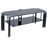 GT13Black TV Stand in Black