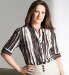 Portfolio Pure Cotton Stripe Blouse