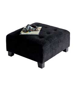 Footstool - Black