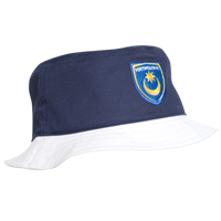 Bucket Hat - Navy/White.