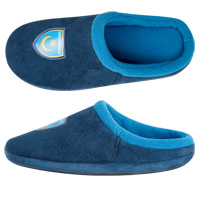 Mule Slipper - Navy/Royal.