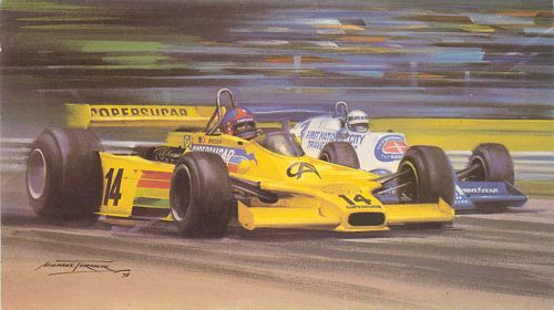 Postcards & Laminates Copersucar Fittipaldi ``Best Wishes`` Card