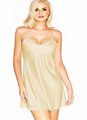 Postero Nightwear Postero PN001 Luxury Satin Babydoll Chemise Nightdress Nightgown Lingerie