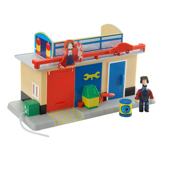 Postman Pat Mini Playset and Figure - Ted Glen Garage