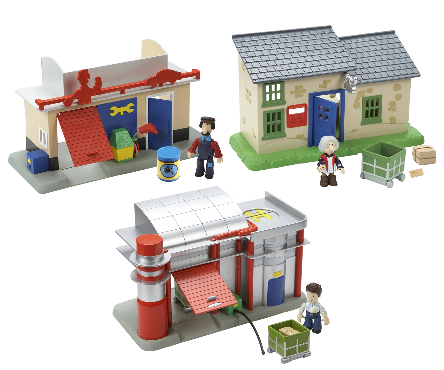 postman pat Mini Playset W/figure