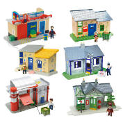 Postman Pat Mini Playset With Figures Asst