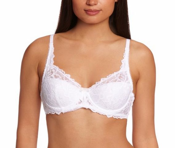 Pour Moi Serenity Padded Full Cup Womens Bra White 38D