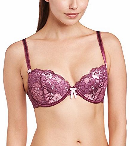 Womens Amour Balcony Everyday Bra, Purple (Soft Plum), 30E