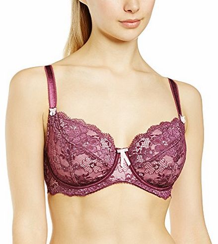 Womens Amour Full Cup Everyday Bra, Purple (Soft Plum), 42DD