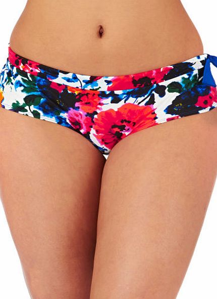 Pour Moi Womens Pour Moi Flamenco Short Bikini Bottom -