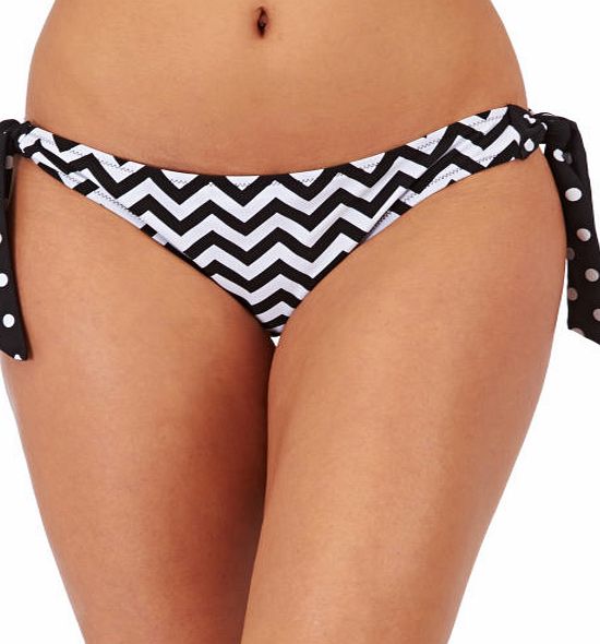 Pour Moi Womens Pour Moi Key West Chevron Tie Side