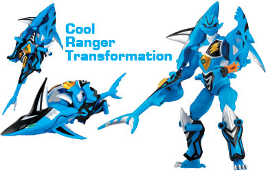 power rangers Jungle Fury - 12.5cm Animalized Figure Shark
