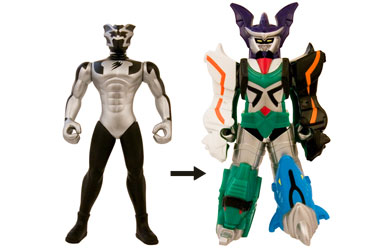 power rangers Jungle Fury - Zord Armour Bat Ranger