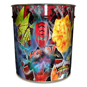 Power Rangers Jungle Fury Waste Paper Bin