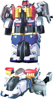 Power Rangers SPD - DX Omega Megazord