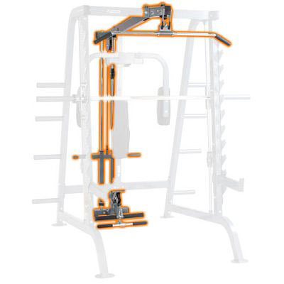 KF-HCL Half Cage Lat Attachment (KF-HCL Half cage Lat Attachment)