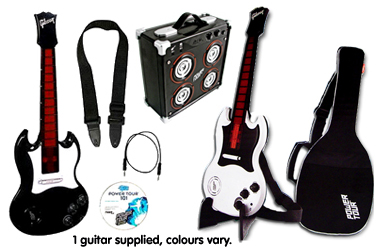 Power Tour Electric Guitar, Guitar Amp and Tour Gig Set