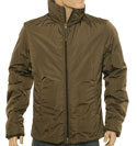 Prada Green Nylon Concealed Hood Padded Jacket