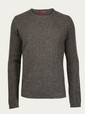 prada knitwear brown