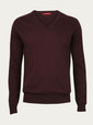 prada knitwear burgundy