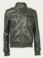 PRADA LEATHER OLIVE 48 EU PR2-U-UPV607-ERX