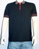 Prada Mens Blue Short Sleeved Teflon Coated Top