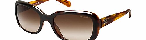 Prada PR17PS Classic Logo Square Sunglasses