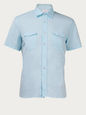 PRADA SHIRTS AQUA 43 EU PR2-T-UCS134-VB4