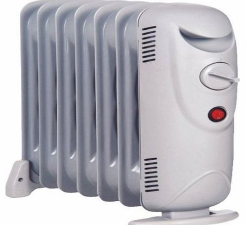 Prem-I-Air 800 W 7 Fin Oil-Filled Radiator Heater