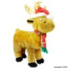 Animated Cuddly Christmas Reindeer 36cm